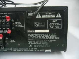 JVC RX 554V Audio/Video Control Receiver  