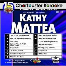 CHARTBUSTER KARAOKE cdg90013   Kathy Mattea  