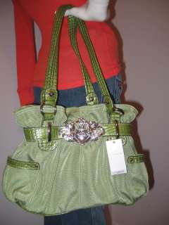 Kathy Van Zeeland green purse/handbag MSRP $89 CUTE  