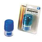 Officemate OIC30220   Twin Pencil/Crayon Sharpener with Cap, Assorted