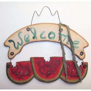  ABC Products   Primitive Style ~ Wood   3 Watermelon 