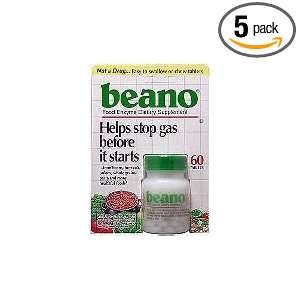  Beano Tabelts  5 Pack of 30 Tablets Special 
