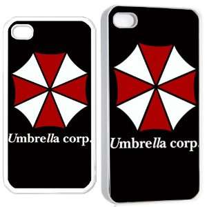  resident evil umbrella iPhone Hard 4s Case White: Cell 