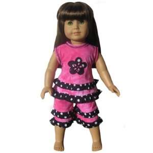   New TIEDYE POLKA Outfit fits AMERICAN GIRL DOLL clothes: Toys & Games