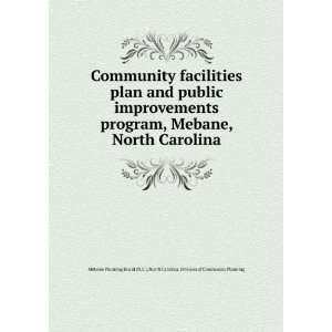  plan and public improvements program, Mebane, North Carolina North 