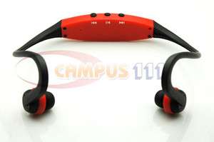   2GB 2G Sports Portable Handsfree Wireless Headset Earphone MP3 Player