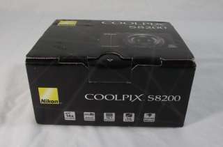 Nikon COOLPIX S8200 16.1 MP Digital Camera   Black 610696377272  