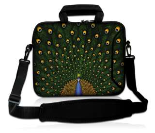 10 Peacock Laptop Shoulder Bag Case Cover Fit Samsung Galaxy Tab 