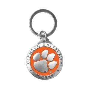  Clemson Tigers Colored Logo Key Chain