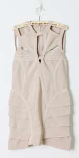 Khaki Classic Special design elengant Bodycon Bandage Dress ! Sz.XS L 