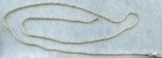 24 STERLING SILVER OPEN CUT ROPE CHAIN NECKLACE #3250  