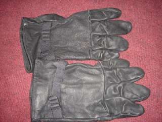 MILITARY LEATHER LIGHT DUTY GLOVES SIZE 3  