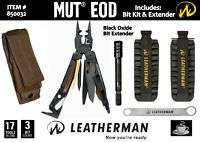 Leatherman MUT EOD Tactical Tool W/ Bit Kit, Scope Wrench, & Extender 