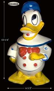American Bisque Donald Duck Cookie Jar  