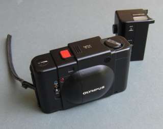 Olympus XA A11 35mm Rangefinder Film Camera with Case & Instructions 
