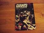 new york giants yearbook  