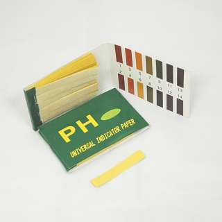 Full Range 1 14 pH Test Paper Strips, Package of 100  