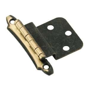  Non Self Closing Hinge in Antique Brass Finish (Set of 10 