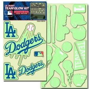  Los Angeles Dodgers Lil Buddy 20 Decal Glow Kit: Sports 