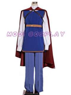 Snow White and the Seven Dwarfs Prince Cosplay Costume  
