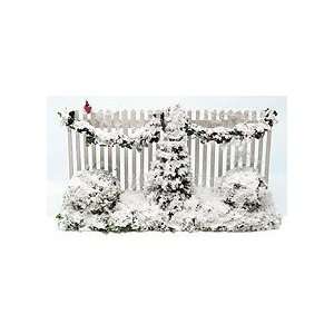    Miniature Winter Wonderland Fence sold at Miniatures Toys & Games