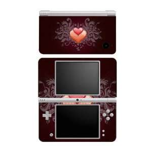 Double Hearts Decorative Protector Skin Decal Sticker for Nintendo DSi 