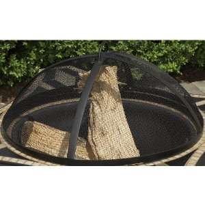   Fire Pit Accessories Iron Bowl, SS Bowl, Mesh Dome