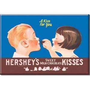 2x3) Hersheys Chocolate Kisses A Kiss for Your Retro Vintage Locker 