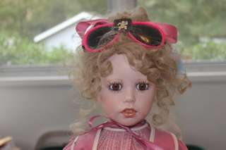 Porcelain doll   1991 Whitney from Doll Inc Artworks by Donna Aubert 