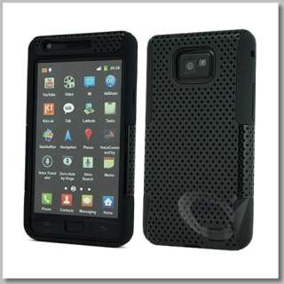  Case Cover for Samsung Galaxy S2 i9100 Mesh silicone,Screen Protector