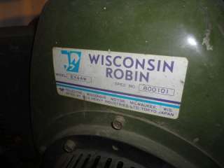 Wisconsin Robin Pressure Washer # EY44W  