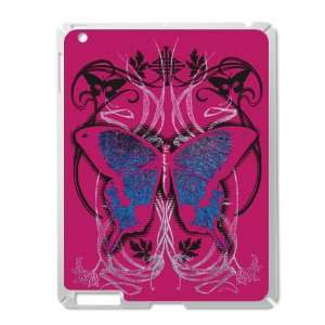 iPad 2 Case Silver of Goth Butterfly