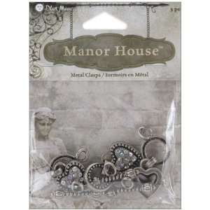  Blue Moon Manor House Metal Toggle Clasps Heart To 