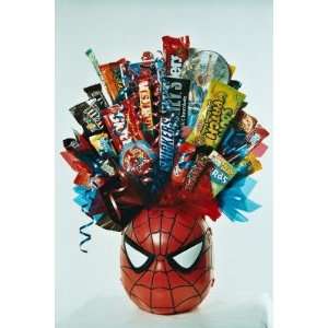 Spiderman Candy Bouquet  Grocery & Gourmet Food