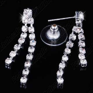 item descption material rhinestone and silver plated necklace length 