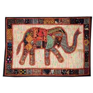   Design Work Embroidery Runner Rug Art Wall Hanging Tapestry: Home