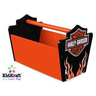 KidKraft Harley Davidson Flames Toy Caddy 