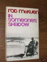 IN SOMEONES SHADOW Rod McKuen 1ST First Edition Ed  