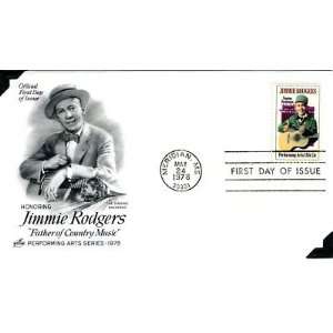 Jimmie Rodgers first day cancelation 13 cent US # 1755