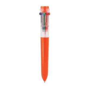  YAFA 10 Color Pen, Orange (51214)