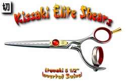 Kissaki 5.5 Inverted Swivel Hair Shears Barber Scissor  