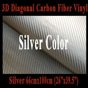 3D Orange Diagonal CARBON FIBER VINYL Sheet 2640  