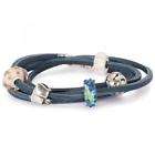 Authentic Trollbeads Leather Bracelet/Necklace, Blue, 41 cm (l5107 41)