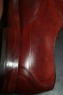 NEW ALLEN EDMONDS HERSEY Weave Leathr Chili Color Shoes 8D COLLECTORS 