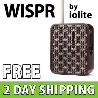 Iolite Wispr Vaporizer Espresso Brown portable + FREE 2 Day Air 
