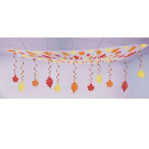   By Beistle Company 12 Fall Leaf Ceiling Decoration 