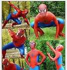 Fantastic!!! Lycra/Spandex Spiderman Hero Zentai Costume S XXL  