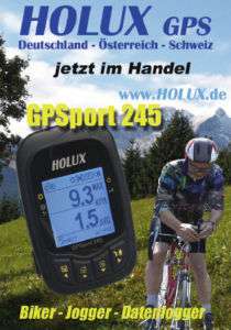 Holux GPSport 245 Bike Cycling GPS / Data Logger ezTour 4711140530062 