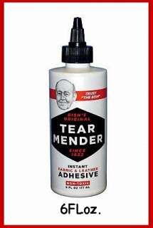   instant tear mender mend clothing leather upholstery sport uniforms