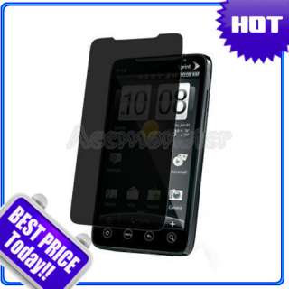 PRIVACY Screen Protector Cover For HTC EVO 4G Sprint NEW  
